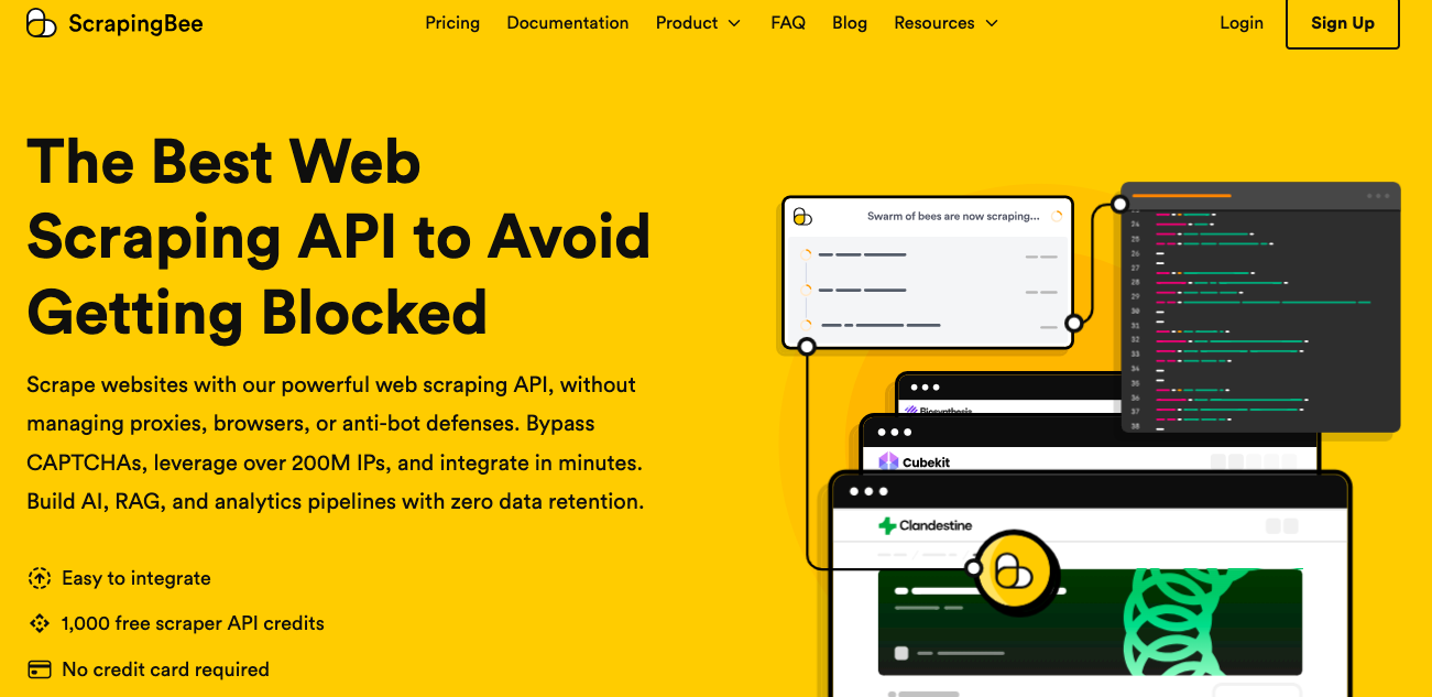 scrapingBee api homepage .webp scrapingBee api homepage .webp