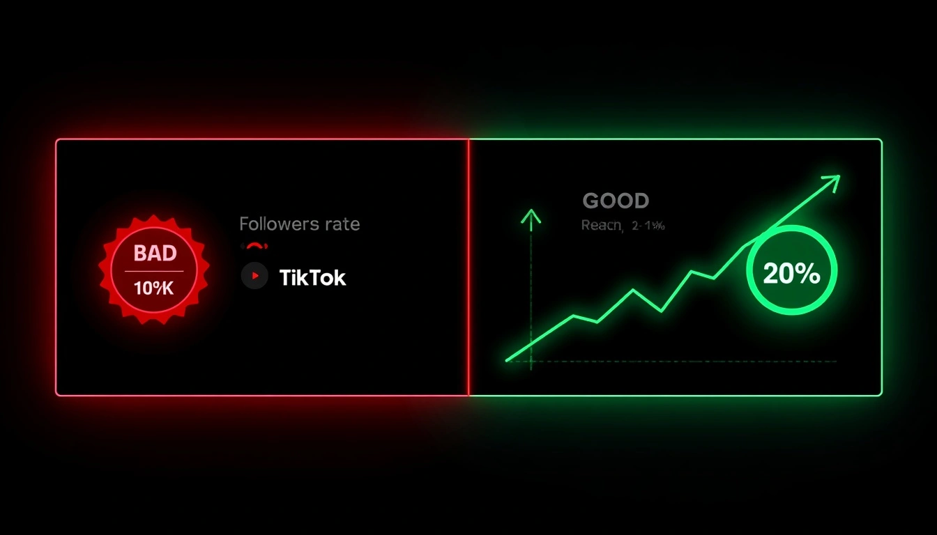 why tiktok bots hurt reach.webp Fake followers lower engagement rate TikTok algorithm suppresses reach real followers grow